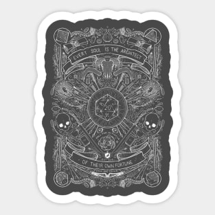 Every Soul is the Architect (Light Variant) Sticker